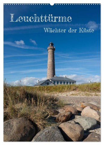 Leuchtürme - Wächter der Küste (Wandkalender 2026 DIN A2 hoch), CALVENDO Monatskalender