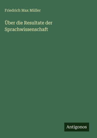 Über die Resultate der Sprachwissenschaft