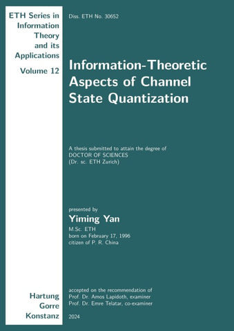 Information-Theoretic Aspects of Channel State Quantization