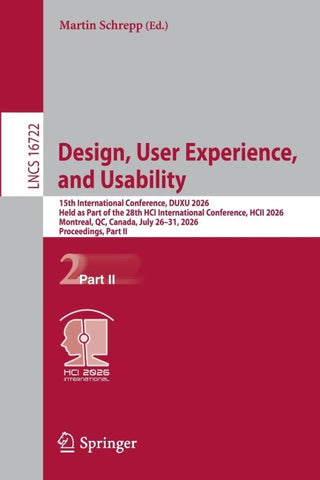 Design, User Experience, and Usability