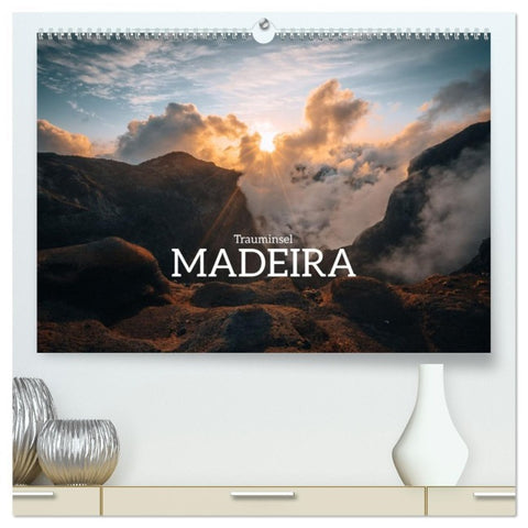 Trauminsel Madeira (hochwertiger Premium Wandkalender 2026 DIN A2 quer), Kunstdruck in Hochglanz