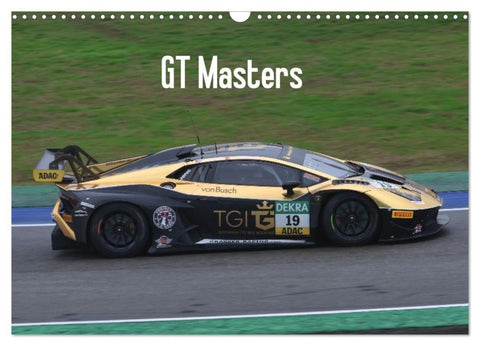 GT Masters (Wandkalender 2027 DIN A3 quer), CALVENDO Monatskalender