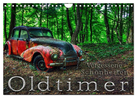 Oldtimer - Vergessene Schönheiten (Wandkalender 2026 DIN A4 quer), CALVENDO Monatskalender