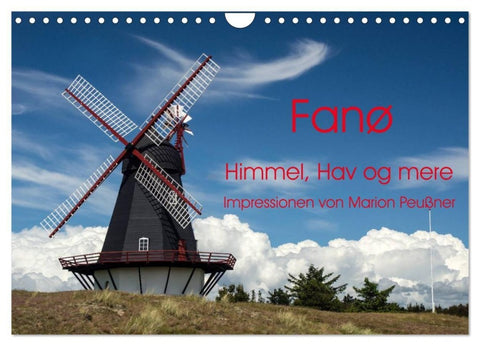 Fanø - Himmel, Hav og mere (Wandkalender 2027 DIN A4 quer), CALVENDO Monatskalender