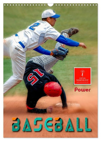 Baseball Power (Wandkalender 2027 DIN A3 hoch), CALVENDO Monatskalender