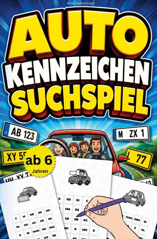 Autokennzeichen Suchspiel