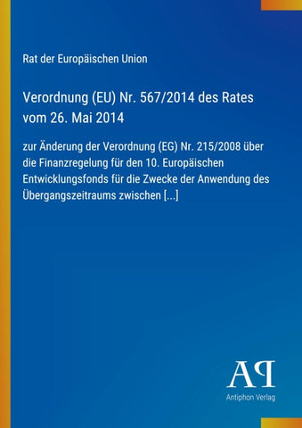 Verordnung (EU) Nr. 567/2014 des Rates vom 26. Mai 2014