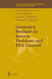 Geometric Methods in Inverse Problems and PDE Control
