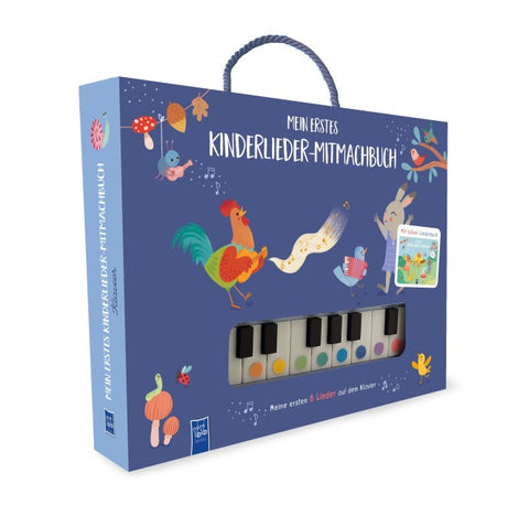 Mein erstes Kinderlieder-Mitmachbuch - Klavier