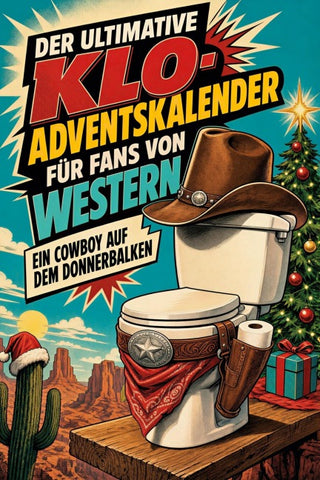 Der ultimative Klo-Adventskalender für Fans von Western