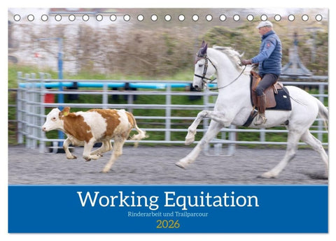 Working Equitation (Tischkalender 2026 DIN A5 quer), CALVENDO Monatskalender