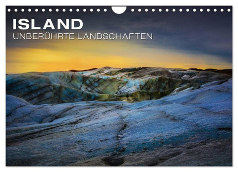 Island - Unberührte Landschaften (Wandkalender 2027 DIN A4 quer), CALVENDO Monatskalender