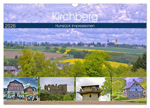 Kirchberg Hunsrück Impressionen (Wandkalender 2026 DIN A3 quer), CALVENDO Monatskalender