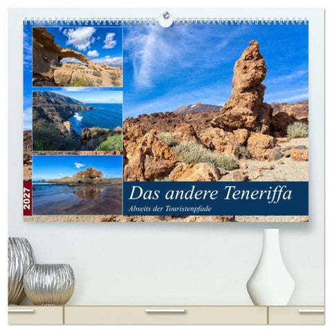 Das andere Teneriffa (hochwertiger Premium Wandkalender 2027 DIN A2 quer), Kunstdruck in Hochglanz