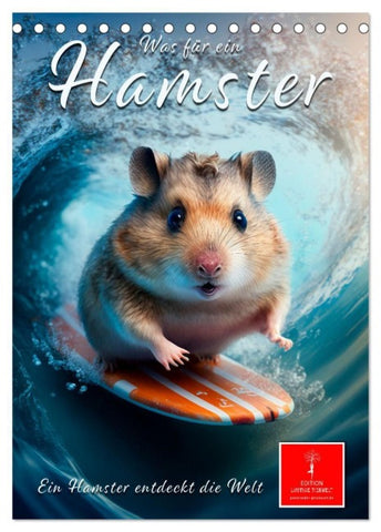 Was für ein Hamster (Tischkalender 2027 DIN A5 hoch), CALVENDO Monatskalender