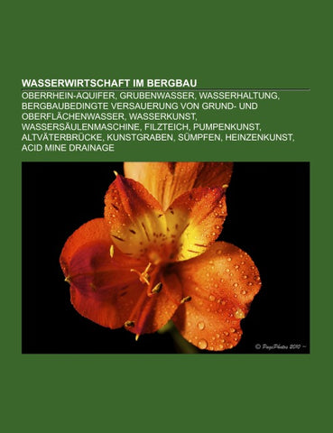 Wasserwirtschaft im Bergbau