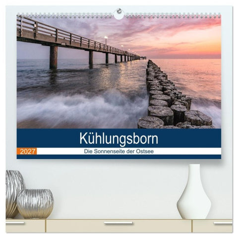 Kühlungsborn - Die Sonnenseite der Ostsee (hochwertiger Premium Wandkalender 2027 DIN A2 quer), Kunstdruck in Hochglanz