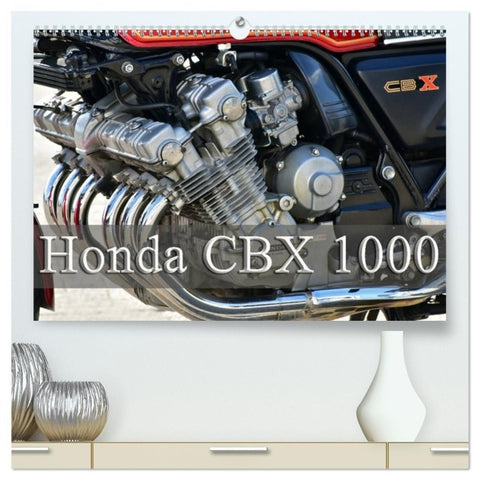 Honda CBX 1000 (hochwertiger Premium Wandkalender 2027 DIN A2 quer), Kunstdruck in Hochglanz