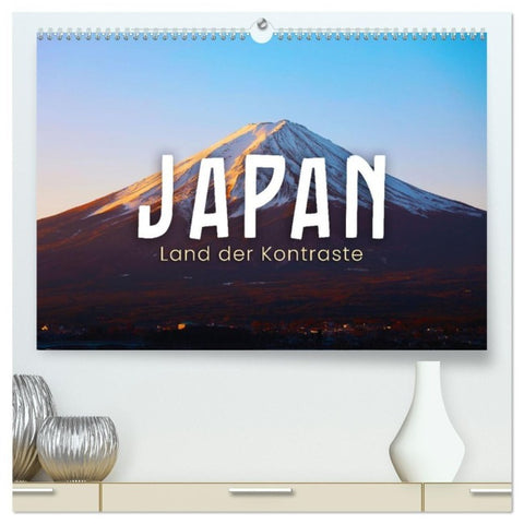 Japan - Land der Kontraste (hochwertiger Premium Wandkalender 2027 DIN A2 quer), Kunstdruck in Hochglanz