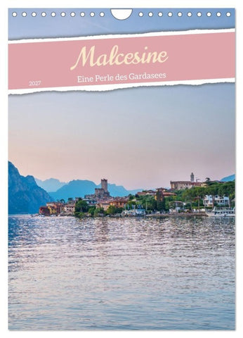 Malcesine - Eine Perle des Gardasees (Wandkalender 2027 DIN A4 hoch), CALVENDO Monatskalender