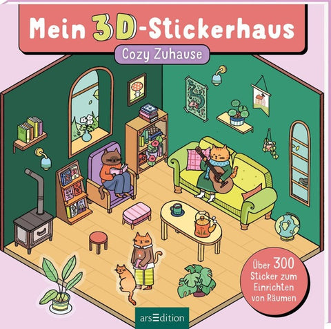 Mein 3D-Stickerhaus – Cozy Zuhause