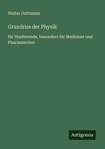 Grundriss der Physik