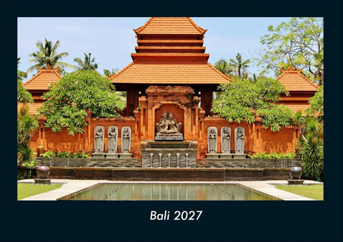 Bali 2027 Fotokalender DIN A4