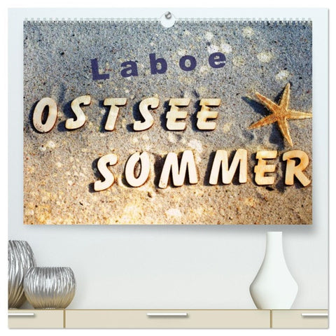 Laboe - Ostsee - Sommer (hochwertiger Premium Wandkalender 2026 DIN A2 quer), Kunstdruck in Hochglanz