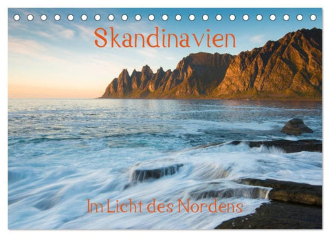 Skandinavien - Im Licht des Nordens (Tischkalender 2027 DIN A5 quer), CALVENDO Monatskalender
