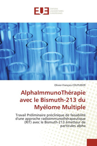 AlphaImmunoThérapie avec le Bismuth-213 du Myélome Multiple
