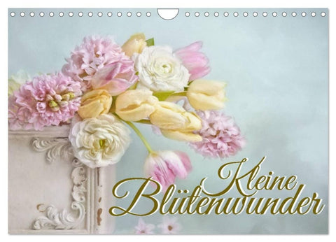 Kleine Blütenwunder (Wandkalender 2026 DIN A4 quer), CALVENDO Monatskalender