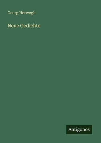 Neue Gedichte