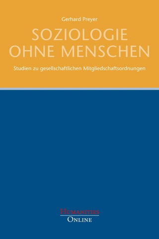 Soziologie ohne Menschen