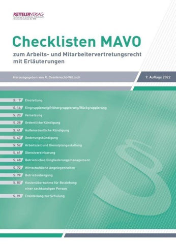 Checklisten MAVO