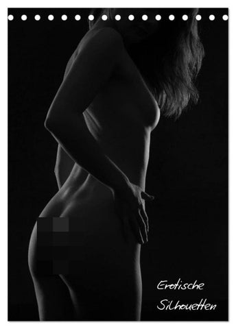 Erotische Silhouetten / CH-Version (Tischkalender 2027 DIN A5 hoch), CALVENDO Monatskalender