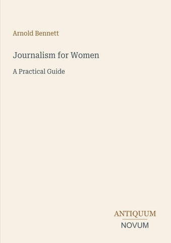 Journalism for Women