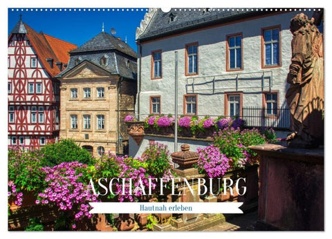 Aschaffenburg - Hautnah erleben (Wandkalender 2027 DIN A2 quer), CALVENDO Monatskalender