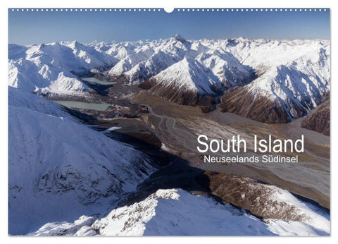 South Island - Neuseelands Südinsel (Wandkalender 2027 DIN A2 quer), CALVENDO Monatskalender