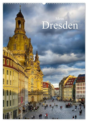 Mein Dresden (Wandkalender 2027 DIN A2 hoch), CALVENDO Monatskalender