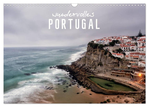 Wundervolles Portugal (Wandkalender 2027 DIN A3 quer), CALVENDO Monatskalender