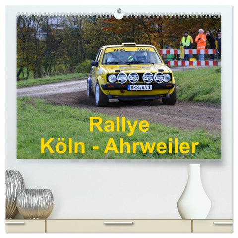 Rallye, Köln - Ahrweiler (hochwertiger Premium Wandkalender 2026 DIN A2 quer), Kunstdruck in Hochglanz