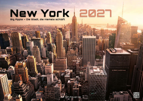 New York - die Stadt, die niemals schläft - 2027 - Kalender DIN A2