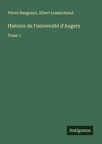 Histoire de l'université d'Angers