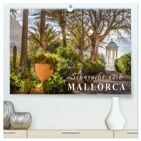 Sehnsucht nach Mallorca (hochwertiger Premium Wandkalender 2027 DIN A2 quer), Kunstdruck in Hochglanz