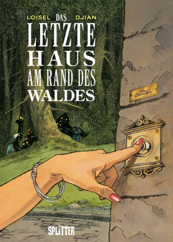 Das letzte Haus am Rand des Waldes