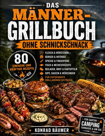 Das Männer-Grillbuch ohne Schnickschnack
