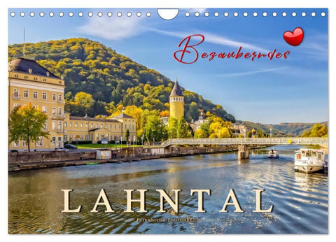 Bezauberndes Lahntal (Wandkalender 2026 DIN A4 quer), CALVENDO Monatskalender
