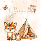 My Favorite School Friends - Boho Forest Animals