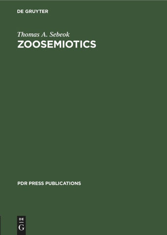 Zoosemiotics