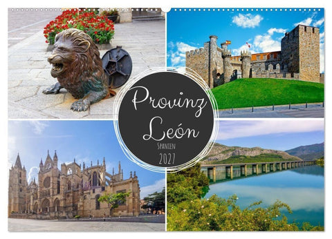 Provinz León (Wandkalender 2027 DIN A2 quer), CALVENDO Monatskalender